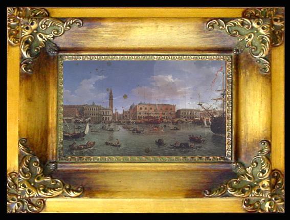 framed  WITTEL, Caspar Andriaans van Il Molo e la Piazzetta (mk21), Ta040